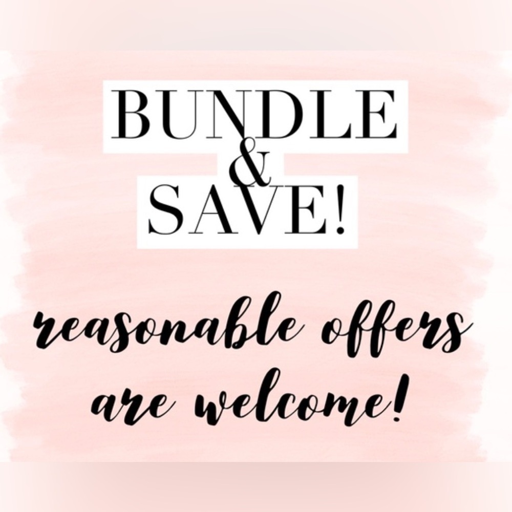 Bundle‎ & Save! Reasonable offers welcomed!